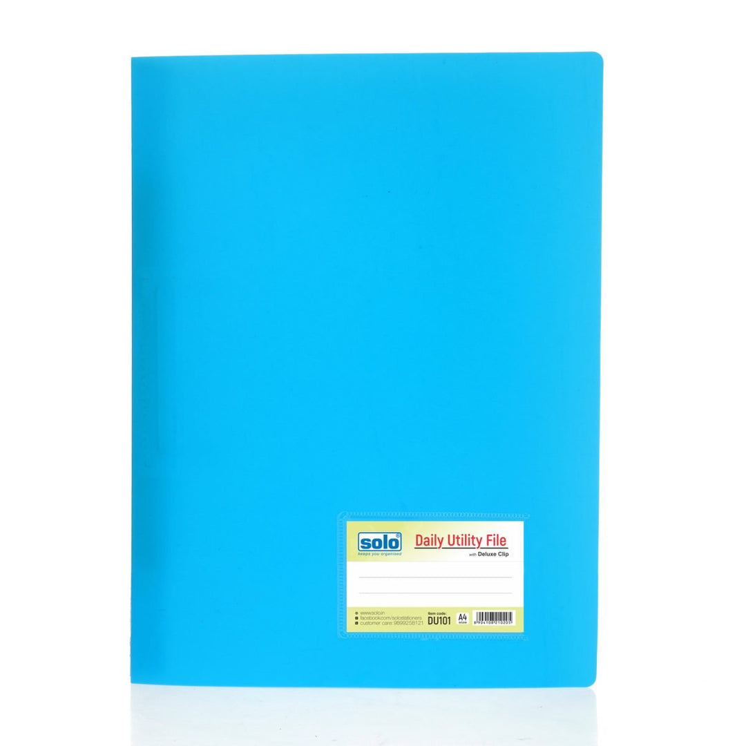 Daily Utility File – A4 (DU101) – Pack of 10 - Filex Systems Pvt Ltd
