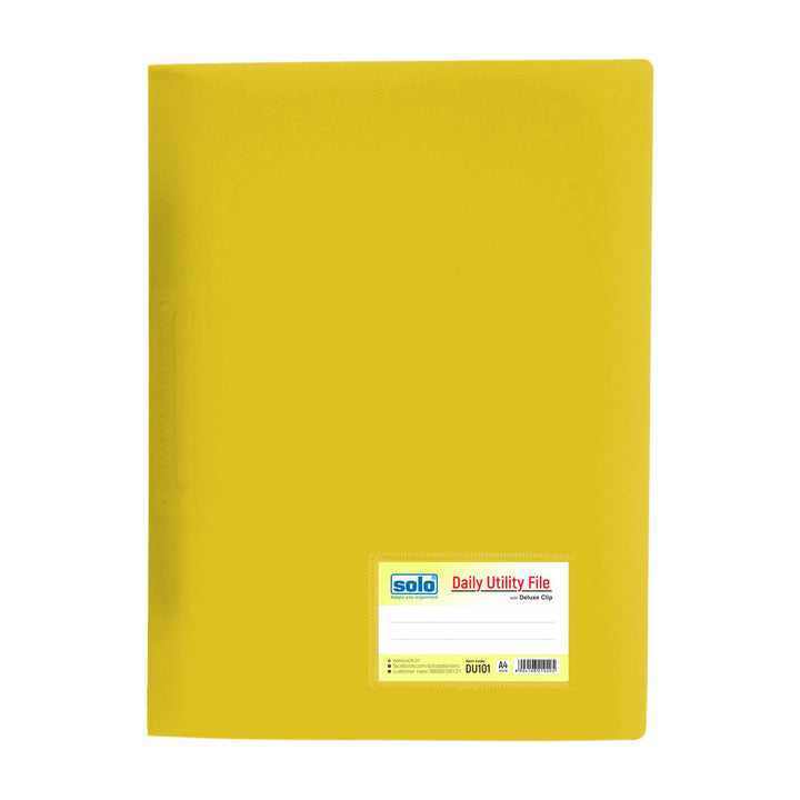 Daily Utility File – A4 (DU101) – Pack of 10 - Filex Systems Pvt Ltd