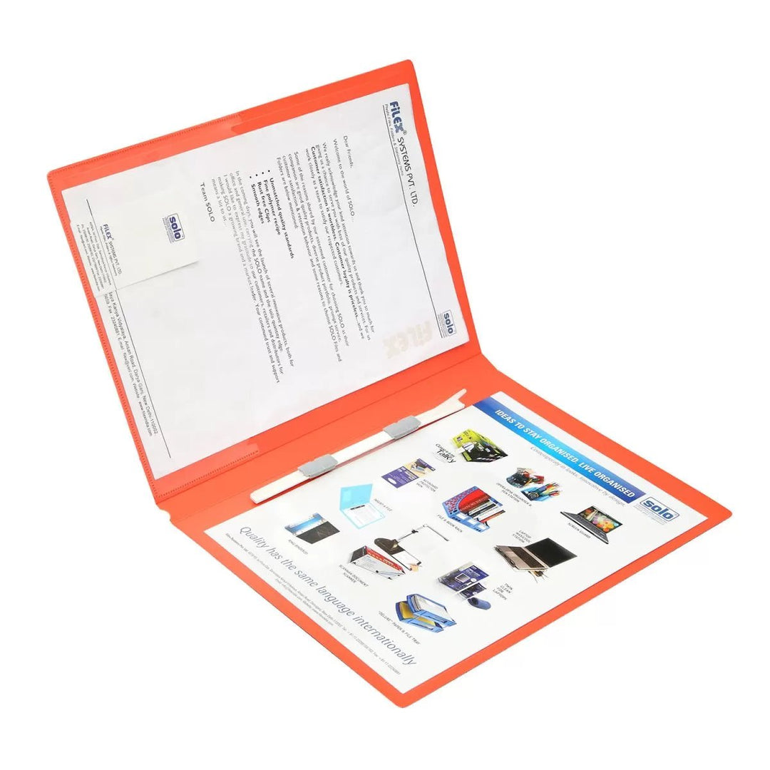 Delux Clip Files – A4 (DC101) - Filex Systems Pvt Ltd