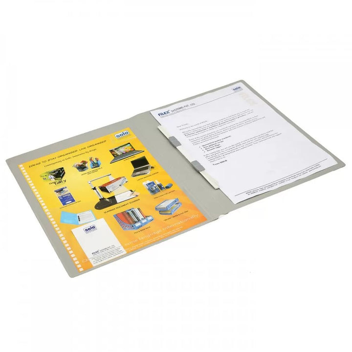 Delux Clip Files – A4 (DC101) - Filex Systems Pvt Ltd