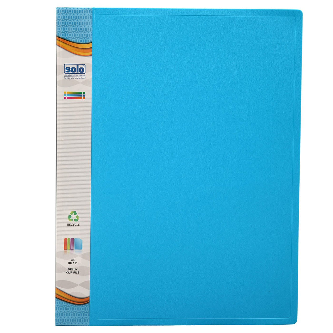 Delux Clip Files – A4 (DC101) - Filex Systems Pvt Ltd