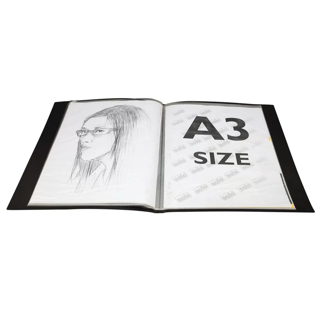 Designer Display Book – 20 Pockets, A3 size (DF501) - Filex Systems Pvt Ltd