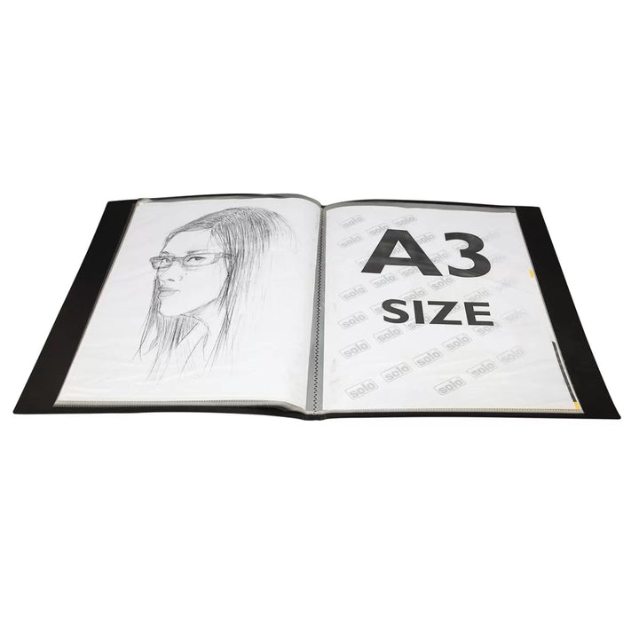 Designer Display Book – 20 Pockets, A3 size (DF501) - Filex Systems Pvt Ltd