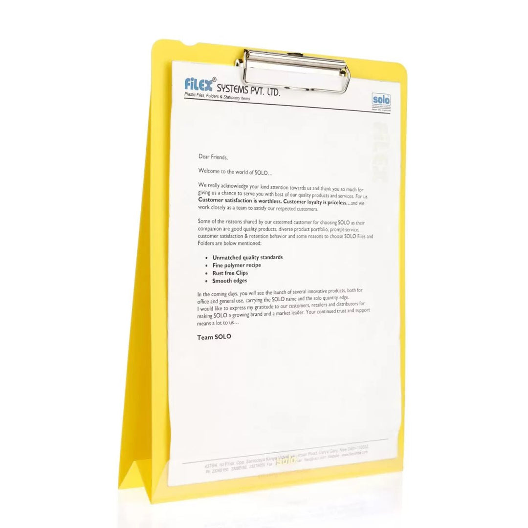 Display Clip Board Stand – A4 (DCBA4) - Filex Systems Pvt Ltd