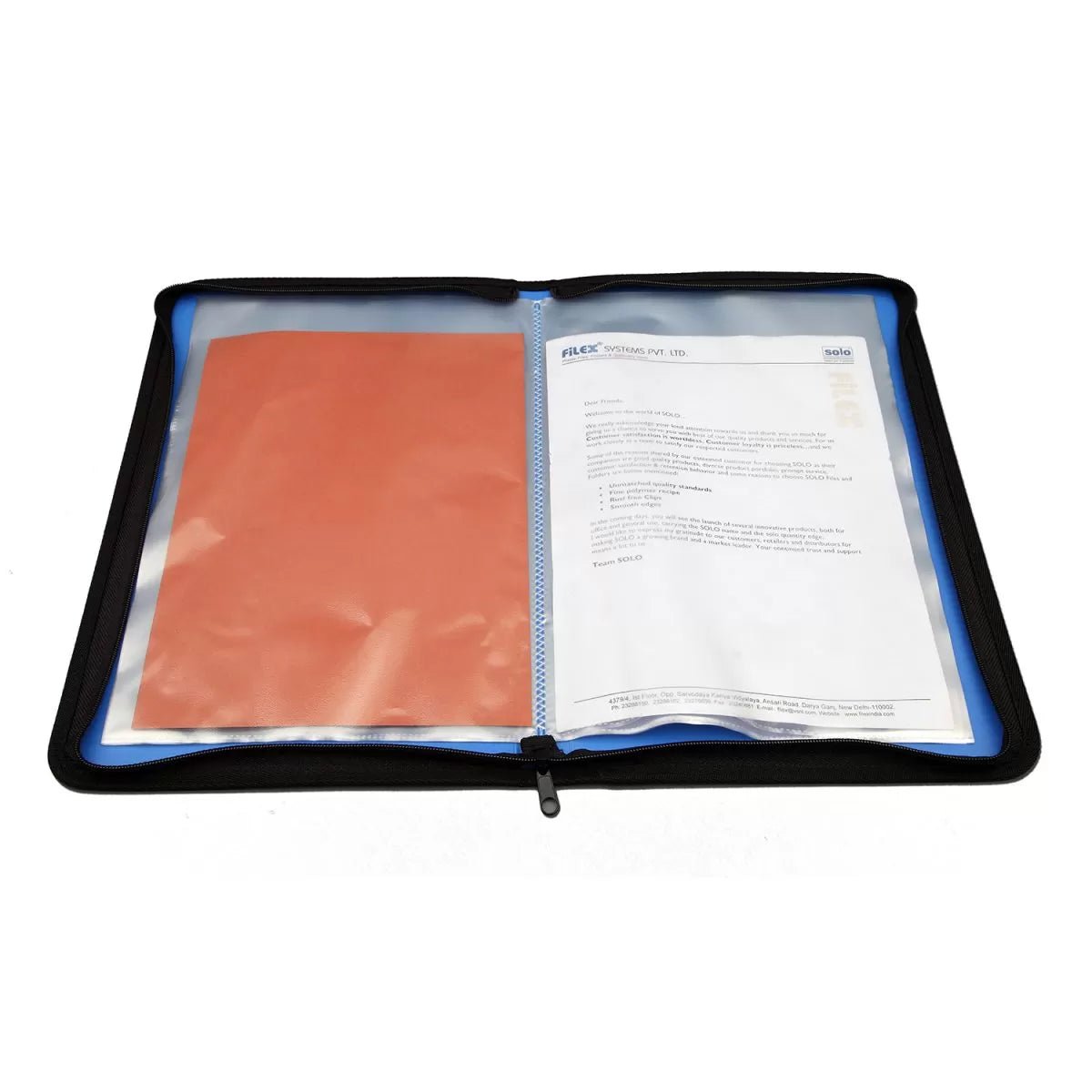 Display File-20 Pockets, Zipper Closure, F/C size (ZB011) – Filex ...