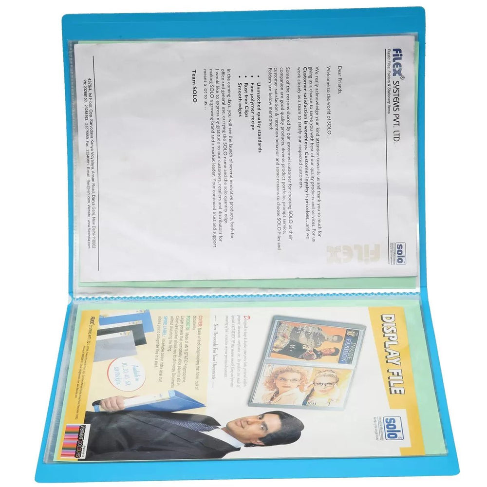 Display File – 30 Pockets - Filex Systems Pvt Ltd
