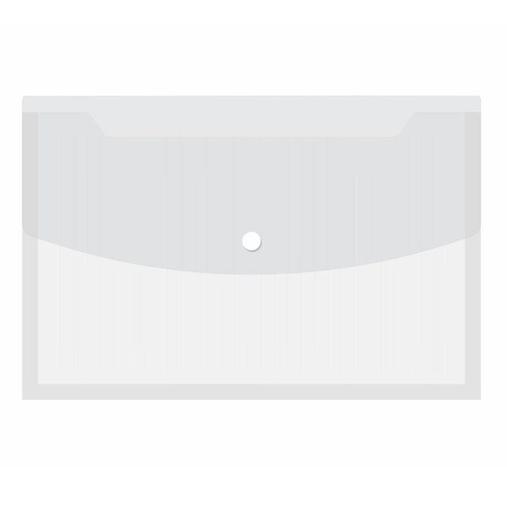 Document Bag (Expanding) Button Closure, Pack of 10 (CH105) - Filex Systems Pvt Ltd