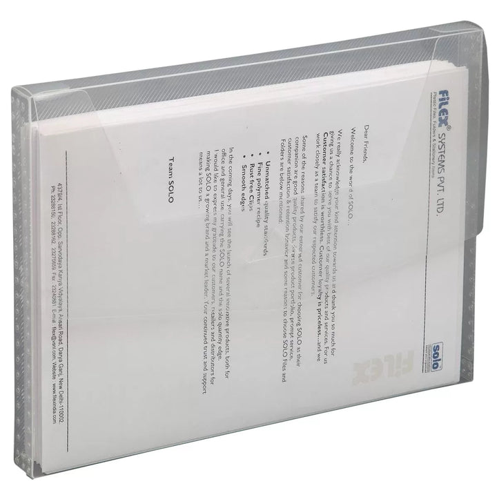 Document Bag - Slot Closure (DC556) - Filex Systems Pvt Ltd