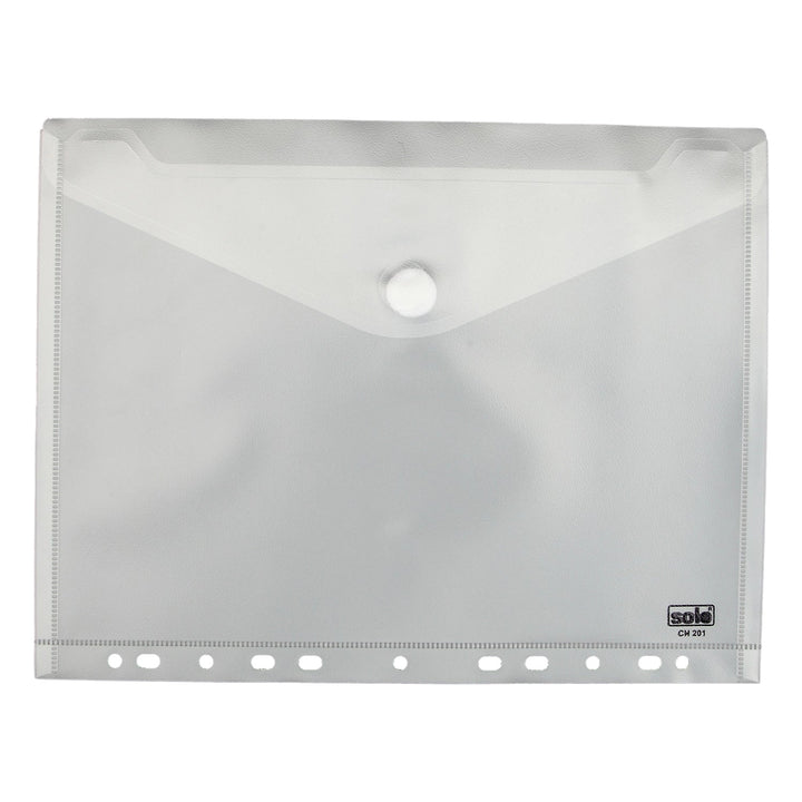 Document File Bags – Velcro Closure, A4 (CH201), Pack of 10 - Filex Systems Pvt Ltd
