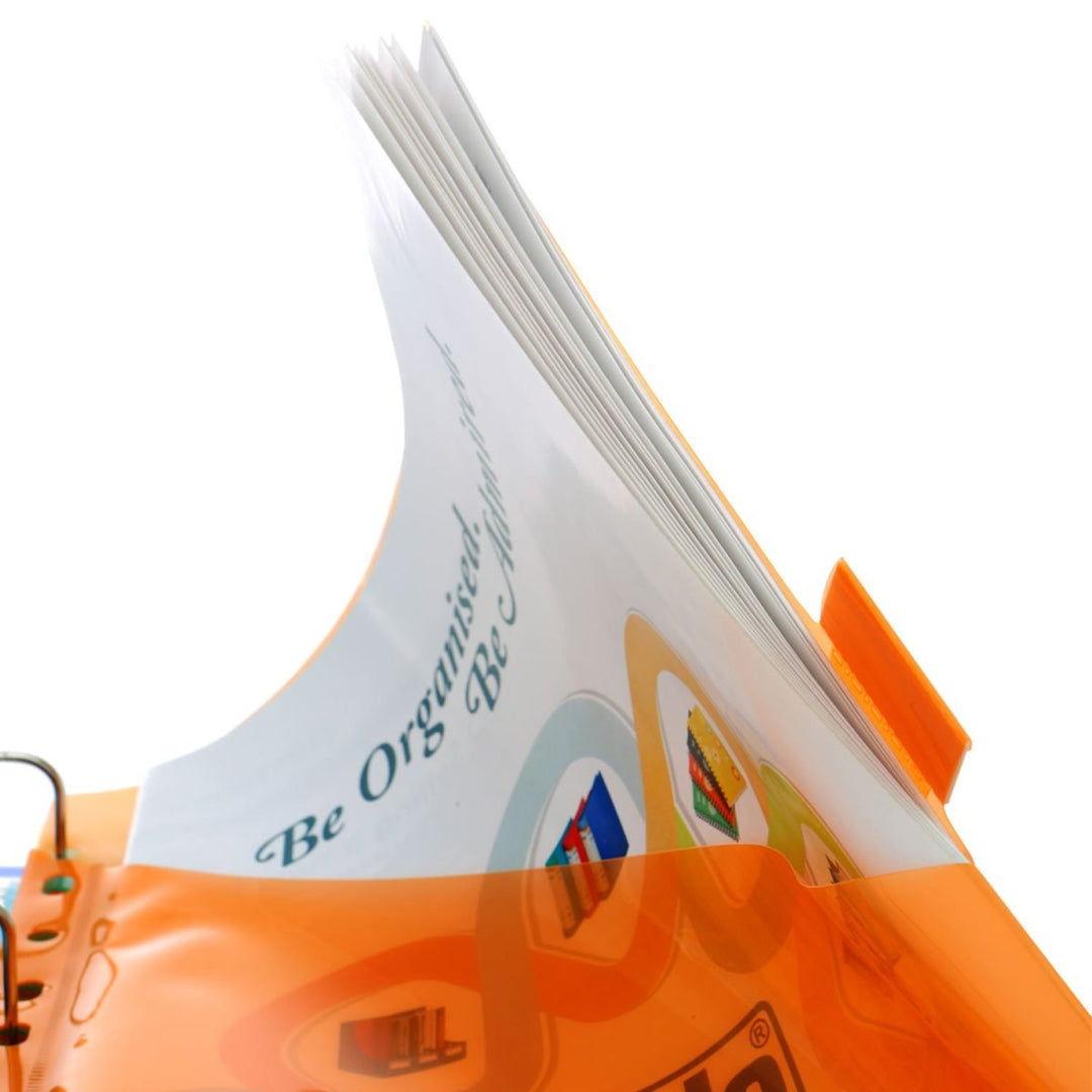 Document Pockets Dividers with Insertable Tabs, A4 size - Filex Systems Pvt Ltd