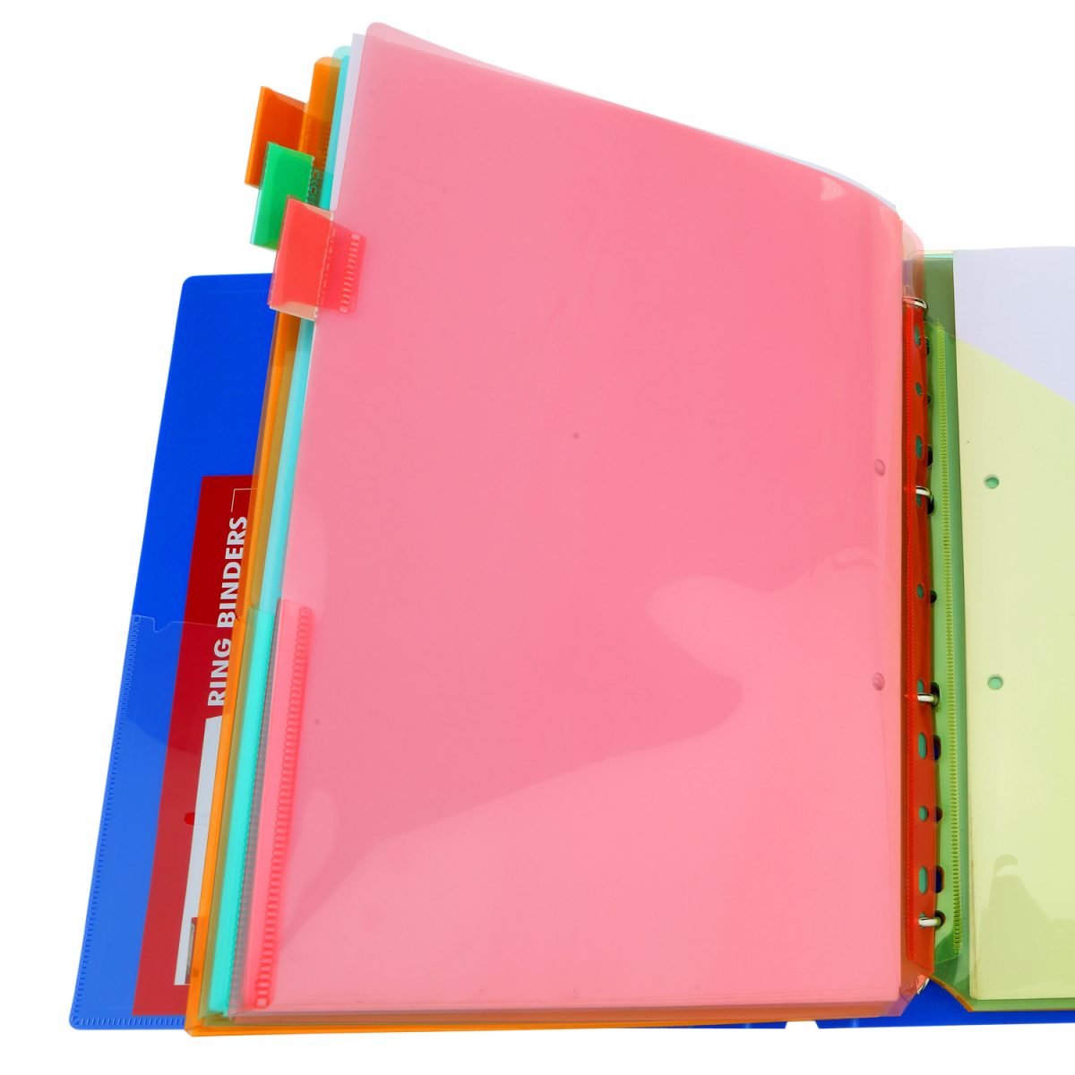 Favorit Universal Hole Dividers For Ring Binders With 12 Coloured...