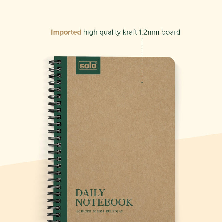 Eco Friendly Notebook, A5 (160 pages) – Pack of 4 | NA503 - Filex Systems Pvt Ltd