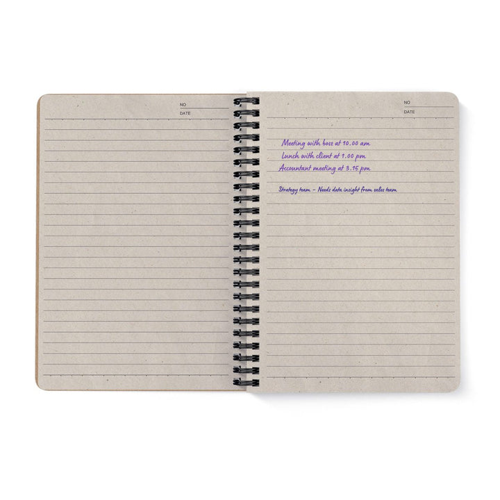 Eco - Friendly Notebook, A5, Pack of 2, 160 Pages Each - Filex Systems Pvt Ltd