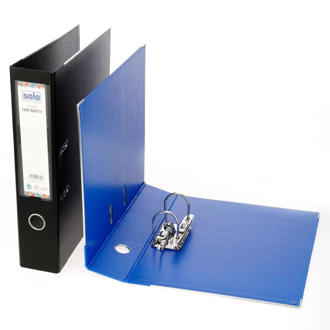 Economy Lever Arch File – LA312 (F/C), Pack of 40 - Filex Systems Pvt Ltd