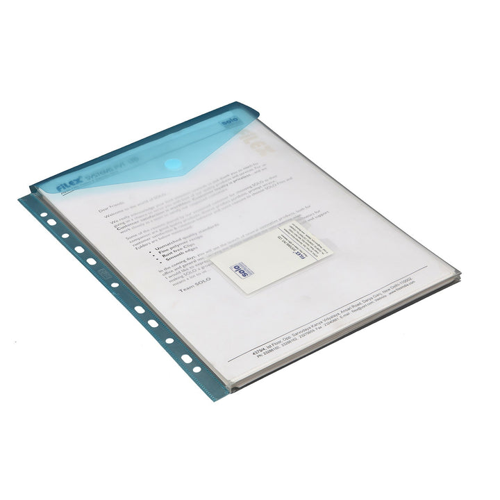 Envelope Bag with 11 Holes – A4, Pack of 10 - Filex Systems Pvt Ltd