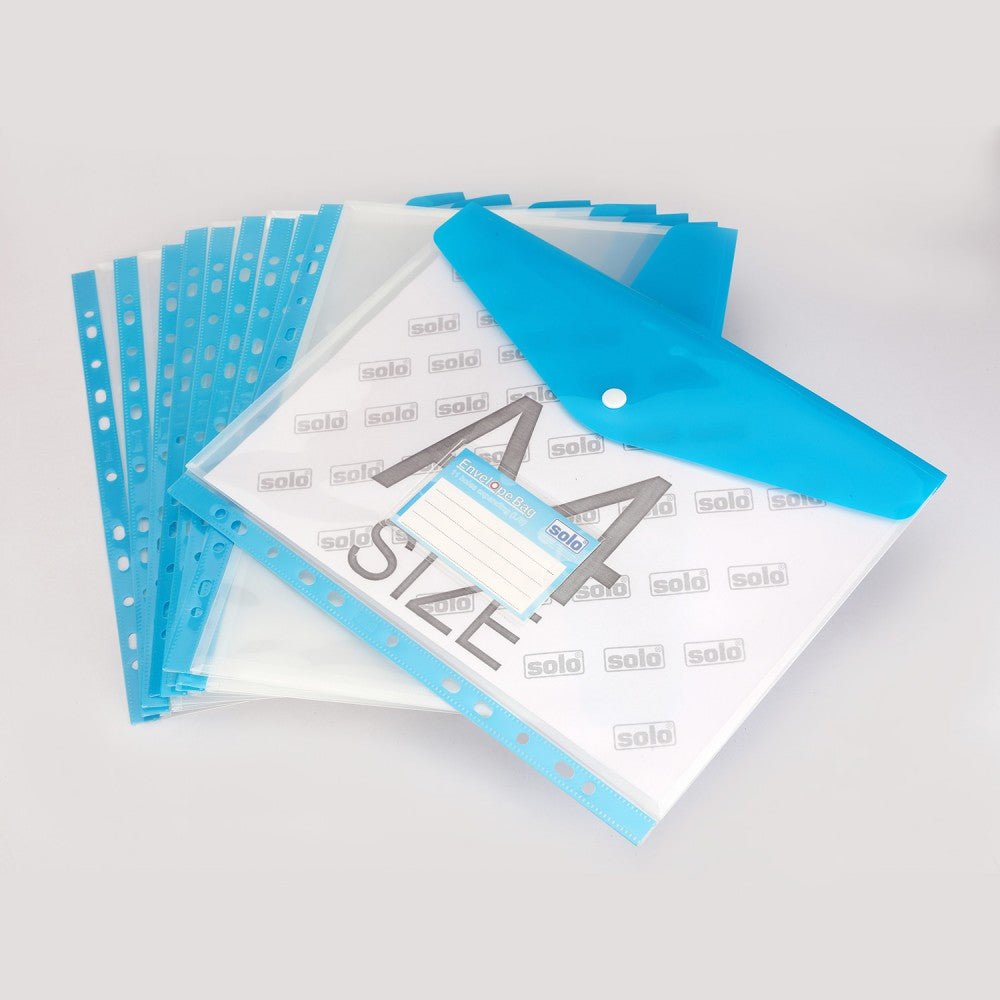 Envelope Bag With 11 Holes – LS – A4 (CH203), Pack of 10 - Filex Systems Pvt Ltd
