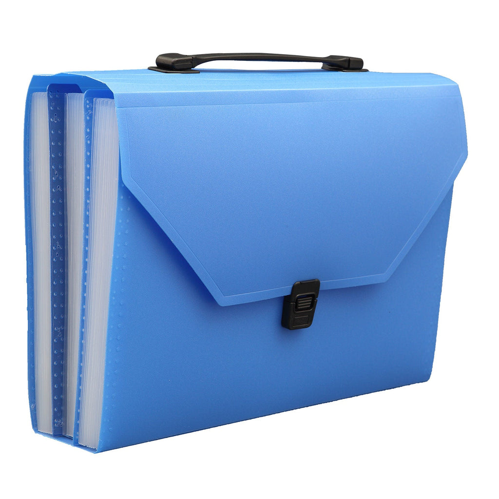 Expanding Case – 31 Pocket, Lock & Handle (EX904) - Filex Systems Pvt Ltd