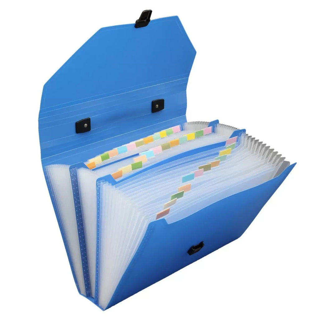 Expanding Case – 31 Pocket, Lock & Handle (EX904) - Filex Systems Pvt Ltd