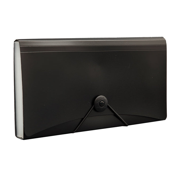 Expanding Cheque Case – Elastic Closure, 12 Section (EX701), Pack of 2 - Filex Systems Pvt Ltd