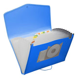 Expanding File – Elastic Closure, 12 section, A4 size (EX801) - Filex Systems Pvt Ltd