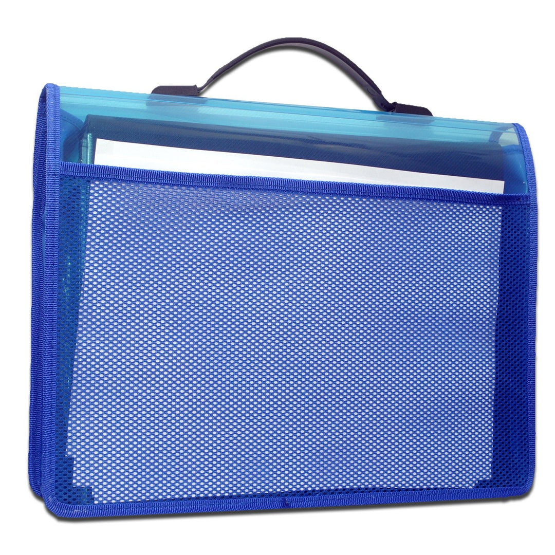 Flexi Document Bag with Xtra Pocket + Lock & Handle (DC555) - Filex Systems Pvt Ltd