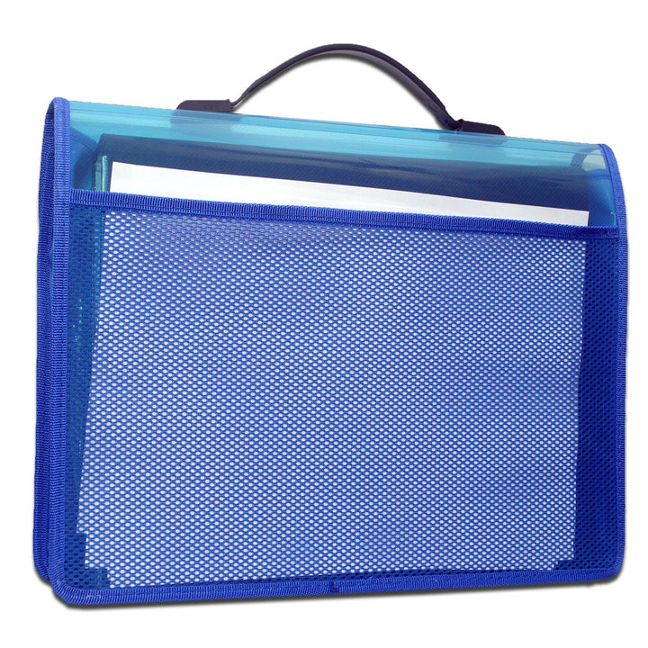 Flexi Document Bag with Xtra Pocket + Lock & Handle (DC555) - Filex Systems Pvt Ltd