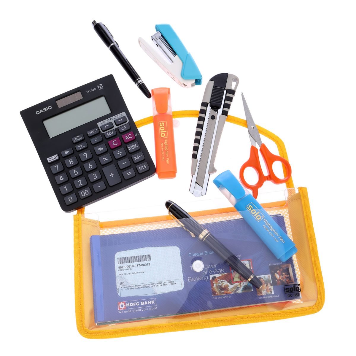 Flexi Utility Bag with Xtra Net Pocket, Expandable (Mix Color - A5 Size) DC552 - Filex Systems Pvt Ltd