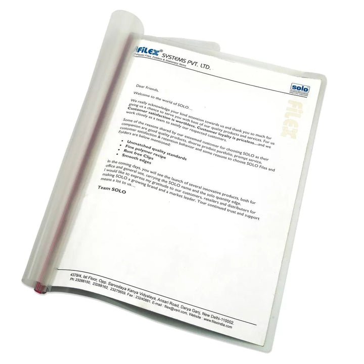 Griptec Channel File – A4 (RC003), Pack of 10 - Filex Systems Pvt Ltd