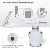 Heavy Duty Smartphone & Tablet Stand, Multi Angle Adjustable, Portable, Non Slip, Widely Compatible | MS002 - Filex Systems Pvt Ltd
