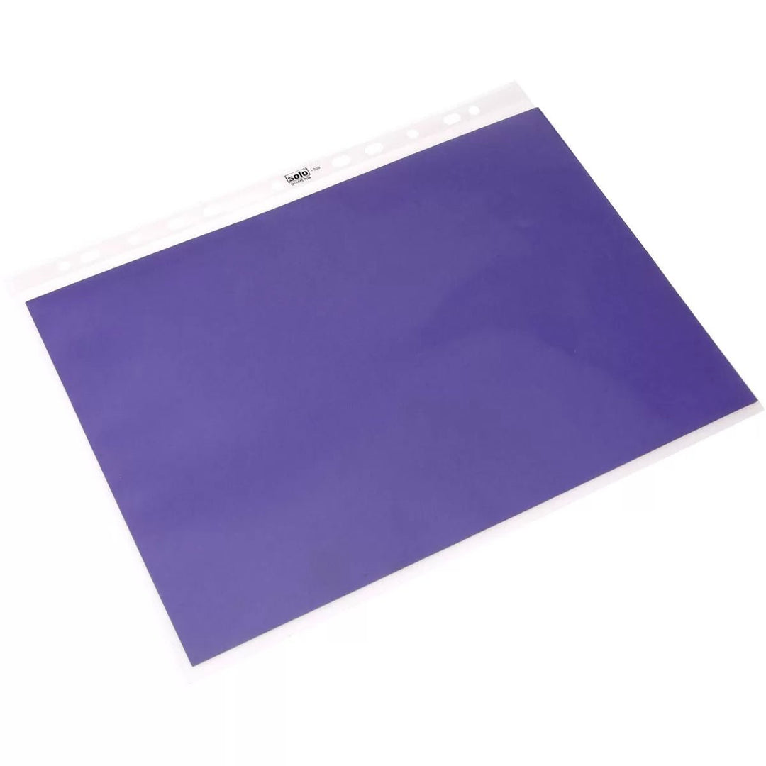 Heavyweight Sheet Protectors – 11 Hole, DIAMOND 300, (150+150) Microns – A4 (SP104), Pack of 25 - Filex Systems Pvt Ltd