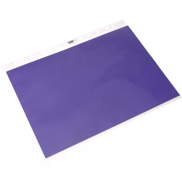 Heavyweight Sheet Protectors – 11 Hole, DIAMOND 300, (150+150) Microns – A4 (SP104), Pack of 25 - Filex Systems Pvt Ltd