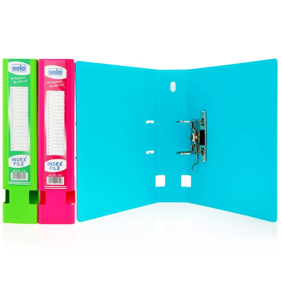 Index Box PP (Polymer Plastic Sheet) File, FC size (Pack of 2) XC515 - Filex Systems Pvt Ltd