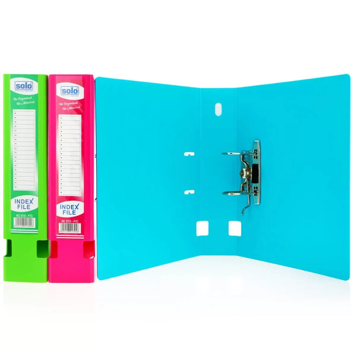 Index Box PP (Polymer Plastic Sheet) File, FC size (Pack of 2) XC515 - Filex Systems Pvt Ltd