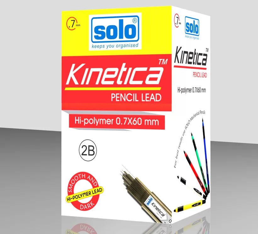 Kinetica Pencil Lead, 0.50.7MM, Pack of 24 (LD2B5) - Filex Systems Pvt Ltd