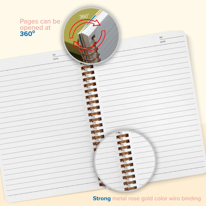Kraft Notebook (120 pages) – Pack of 4 | NA502 - Filex Systems Pvt Ltd