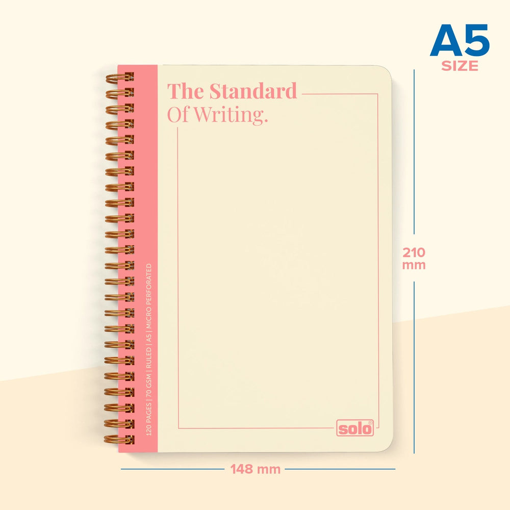 Kraft Notebook (120 pages) – Pack of 4 | NA502 - Filex Systems Pvt Ltd