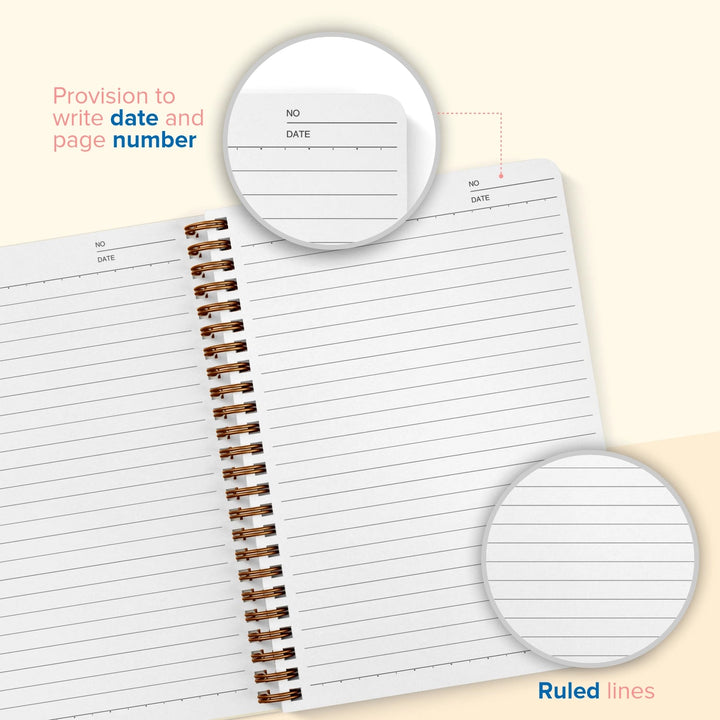 Kraft Notebook (120 pages) – Pack of 4 | NA502 - Filex Systems Pvt Ltd