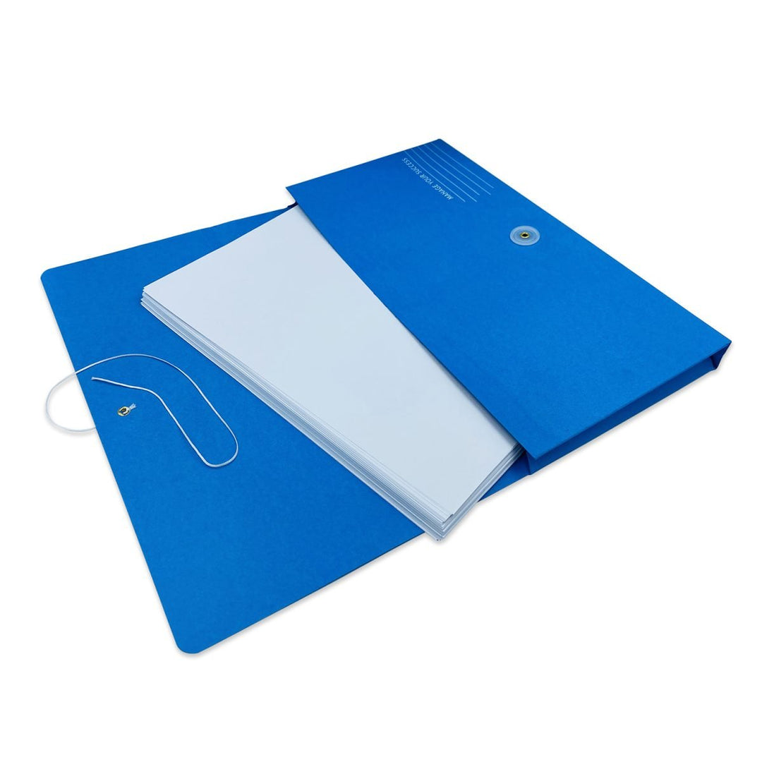 KraftX Document Bag – Paper, String Closure – A4 (KB118), Pack of 5 - Filex Systems Pvt Ltd