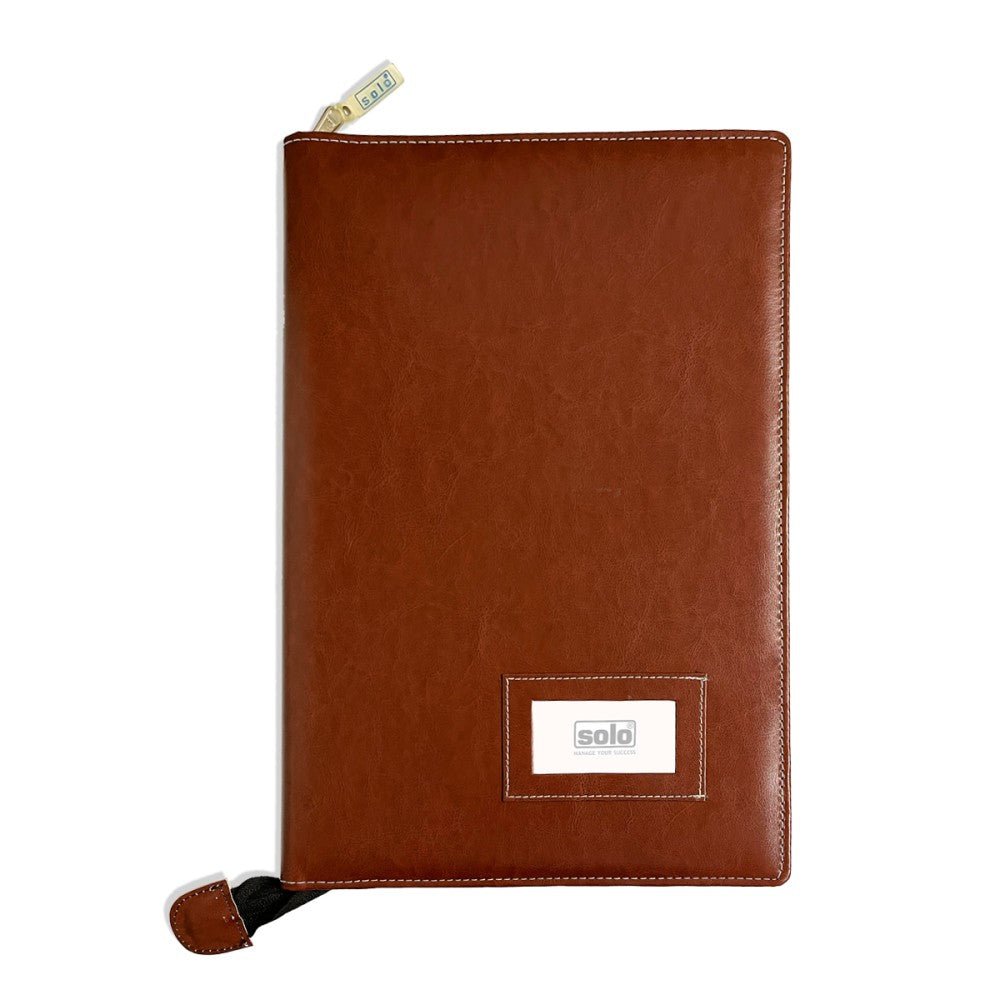 Leatherette Display File (Executive ) For Certificates, Documents Holder, Document Bag, Portfolio | FC Size | 20 Leafs | ZB013 - Filex Systems Pvt Ltd
