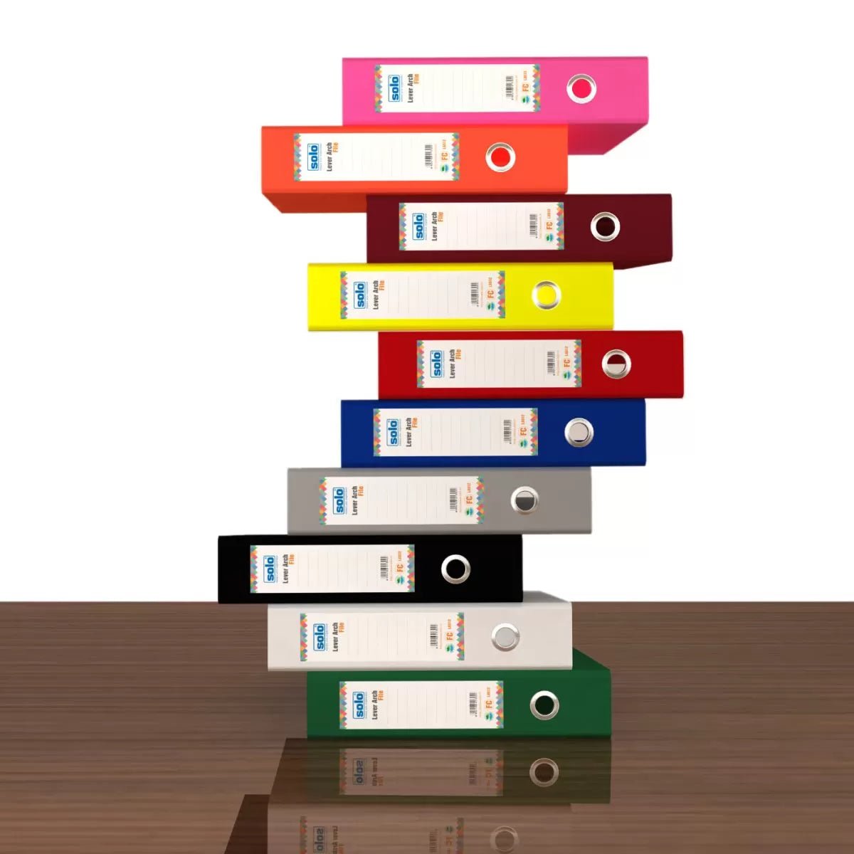 Lever Arch Box File – 3 inch ring - Pack of 50 pcs (FC size) – Filex ...