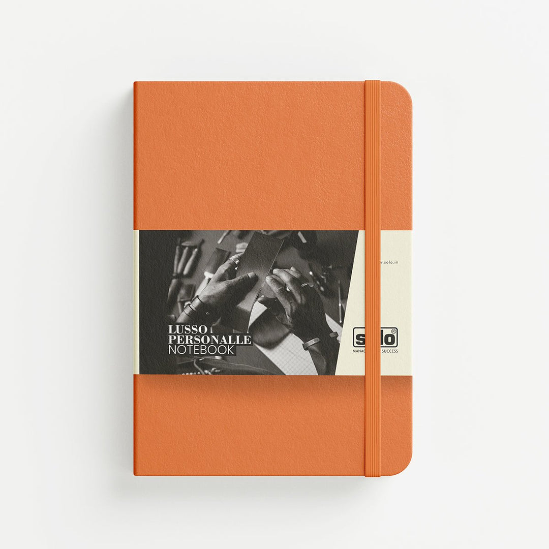 Lusso Personalle Notebook – Hardcover (LPNB2), A5 - Filex Systems Pvt Ltd