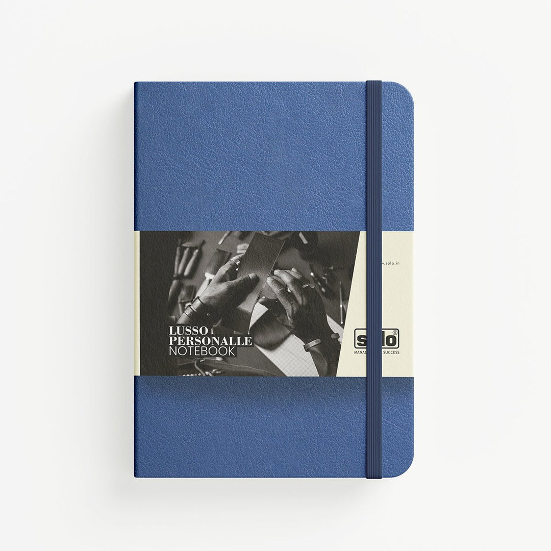 Lusso Personalle Notebook – Hardcover (LPNB2), A5 - Filex Systems Pvt Ltd