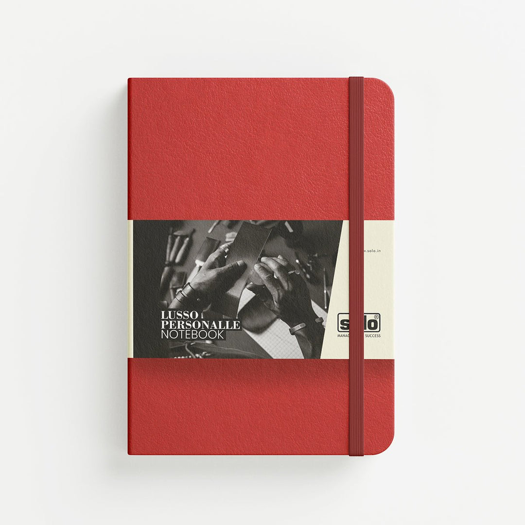 Lusso Personalle Notebook – Hardcover (LPNB2), A5 - Filex Systems Pvt Ltd