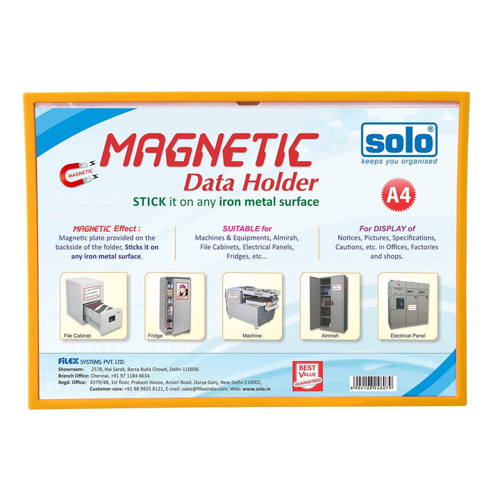 Magnetic Data Folder (Pack of 2) - Filex Systems Pvt Ltd