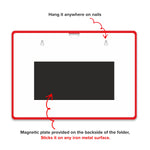 Magnetic Data SOP Holder (Pack of 2) - Filex Systems Pvt Ltd