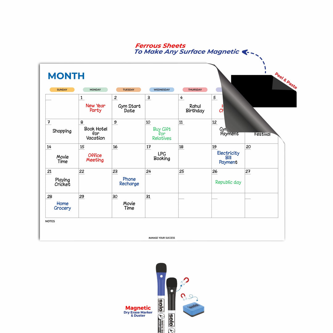 Magnetic Whiteboard Planners - Filex Systems Pvt Ltd