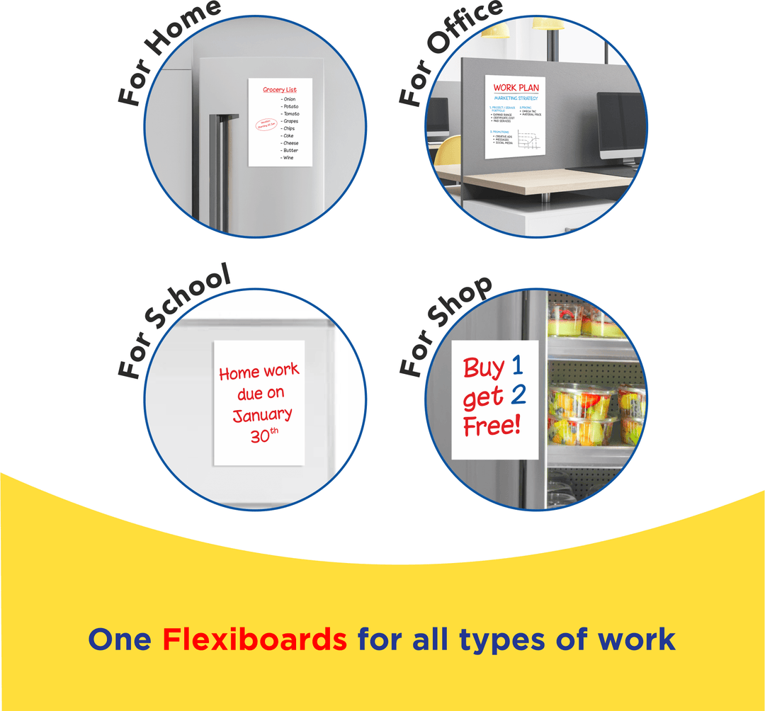 Magnetic Whiteboard Surface - Plain - Filex Systems Pvt Ltd