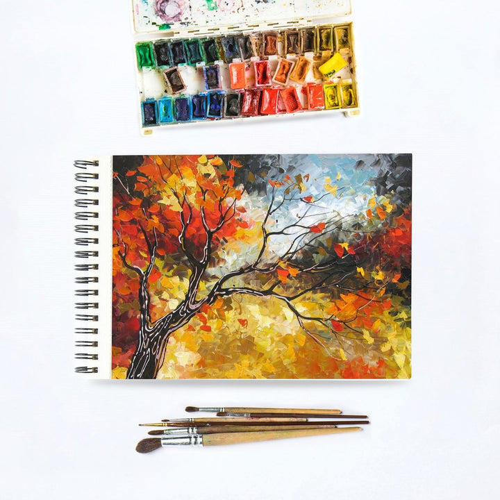 Mixed Media Sketchbook, 50 Sheets, 140 GSM (Pack of 2) - Filex Systems Pvt Ltd