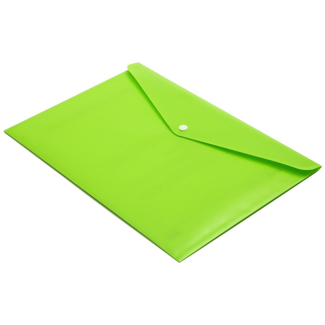 My Clear Bag – Button Closure, Opaque Colour, Pack of 10 - Filex Systems Pvt Ltd