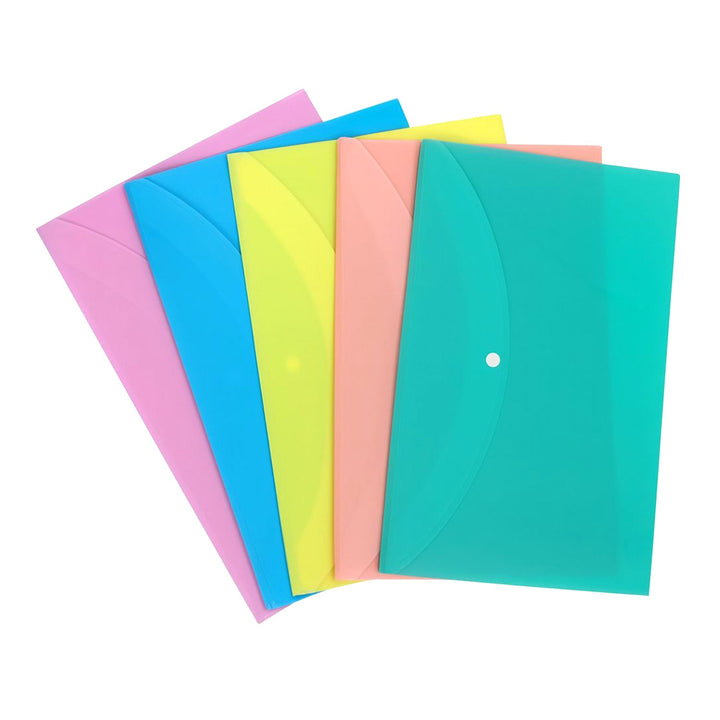 My Clear Bag (PASTEL) – FC, MC112PS, Pack of 10 - Filex Systems Pvt Ltd